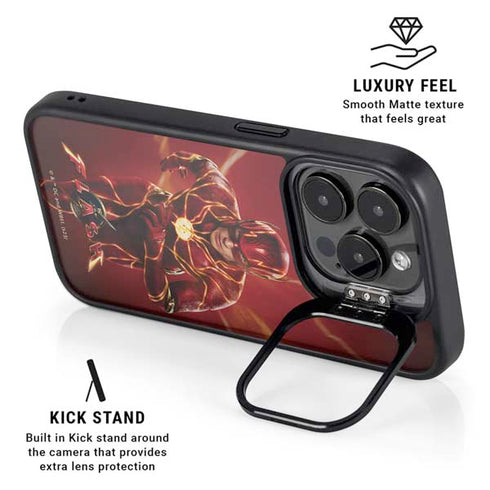 DC Comics The Flash Movie: The Fastest Man Alive iPhone 16 Pro Kickstand Case